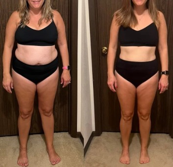 Weight Loss before and after2